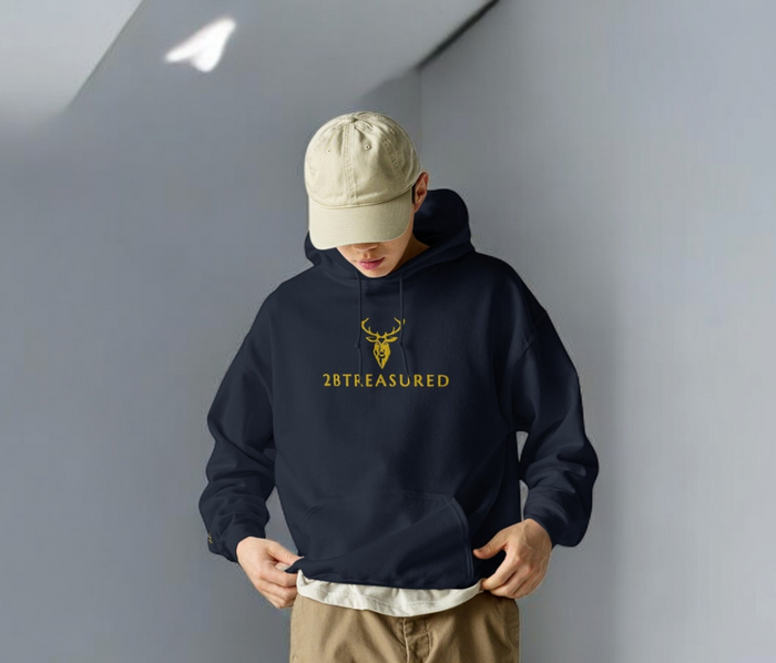 Embroidered Heavy Blend GB Hoodie