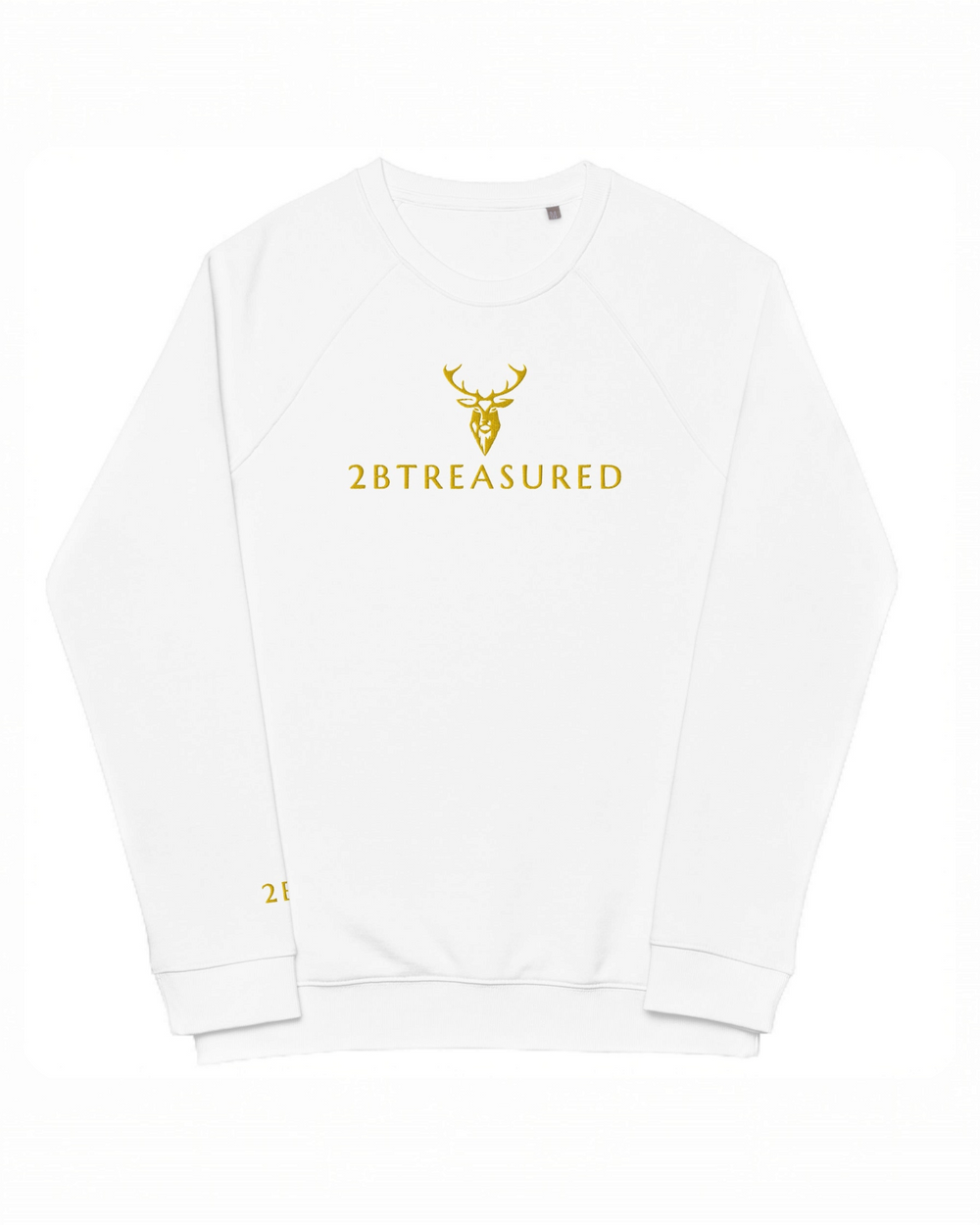 Embroidered Organic Soft Cotton Sweatshirt