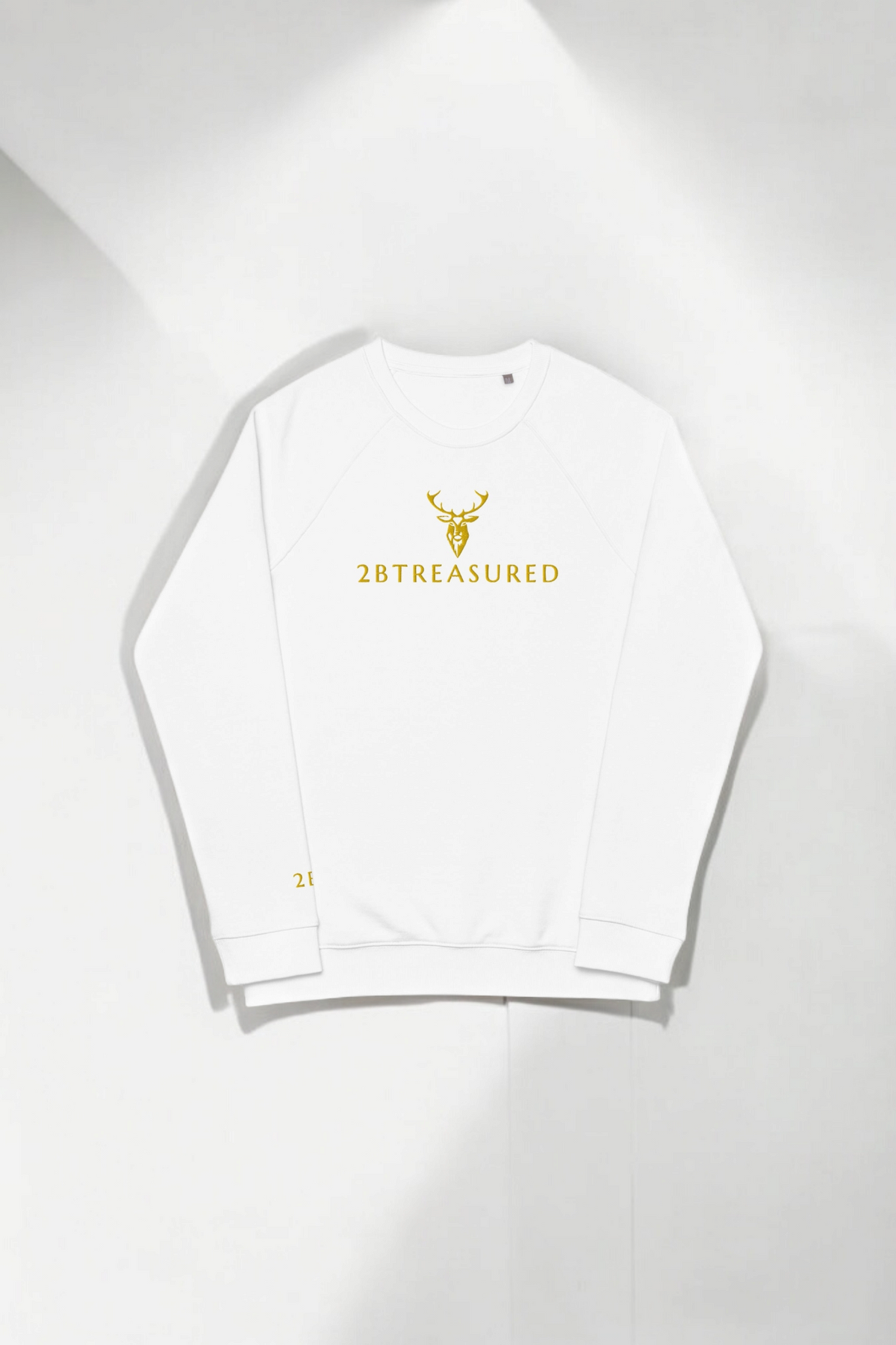 Embroidered Organic Soft Cotton Sweatshirt