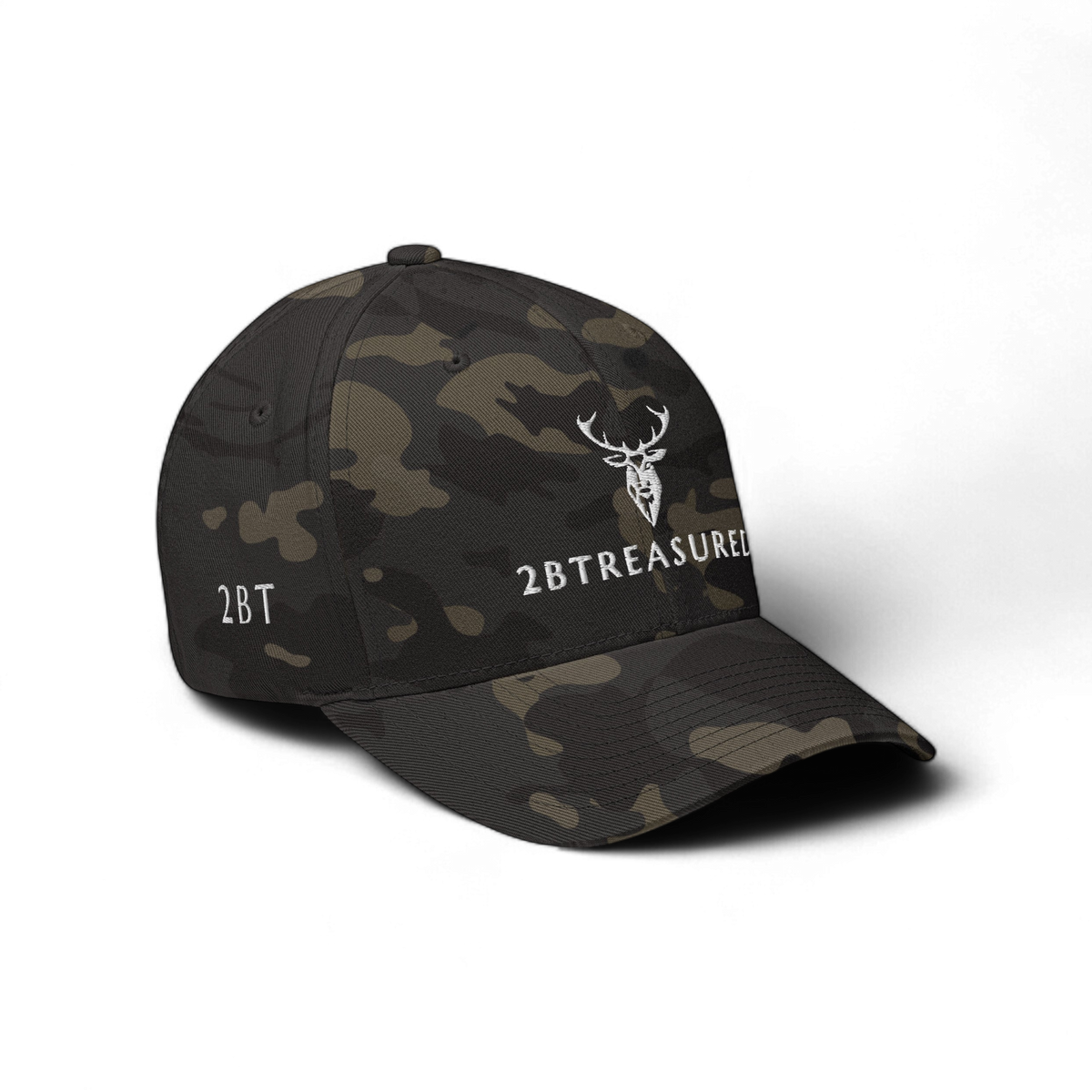 Embroidered MultiCam Structured Cap