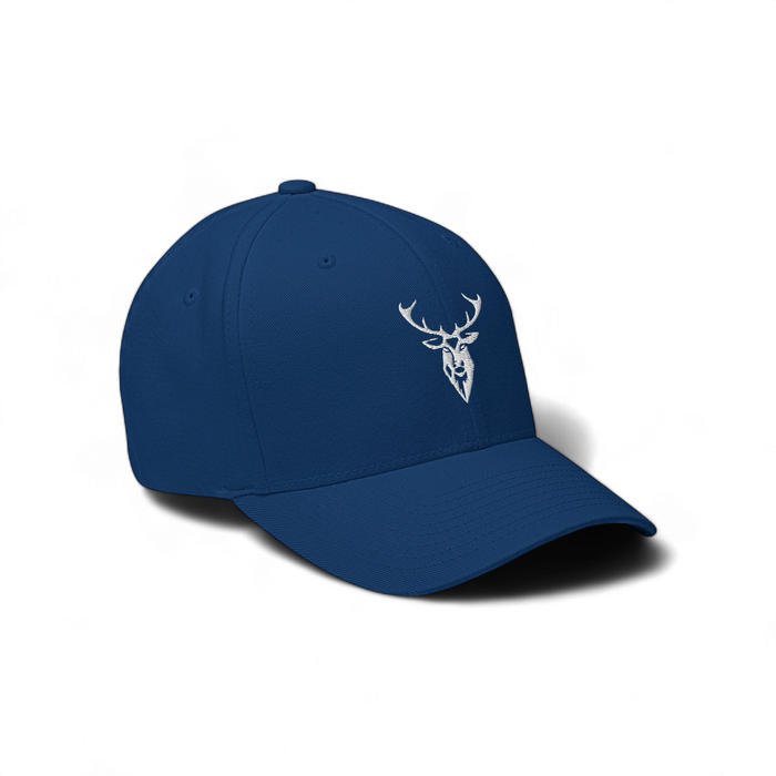 Embroidered Structured Stag Cap