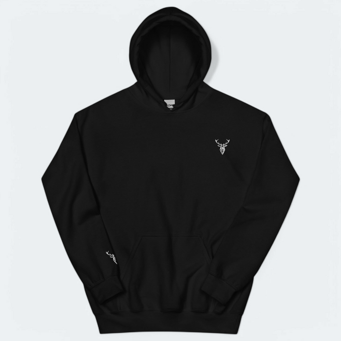 Embroidered Stag Glen Etive Hoodie