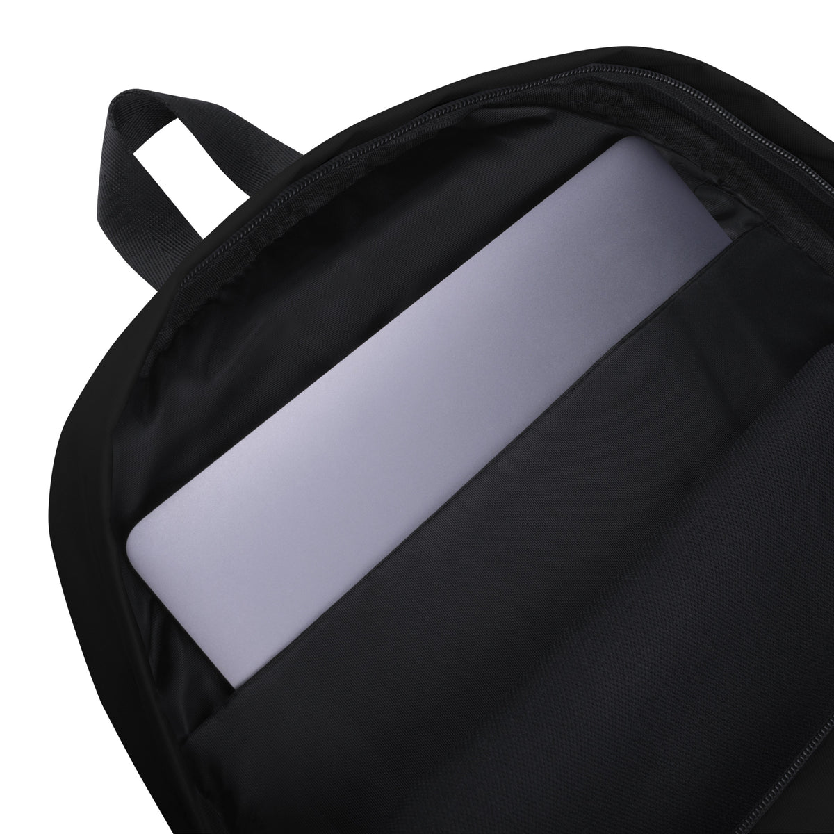 Black Medium Size Backpack