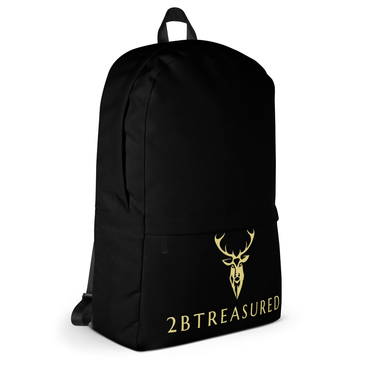 Black Medium Size Backpack