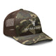 Embroidered Camouflage Trucker Hat