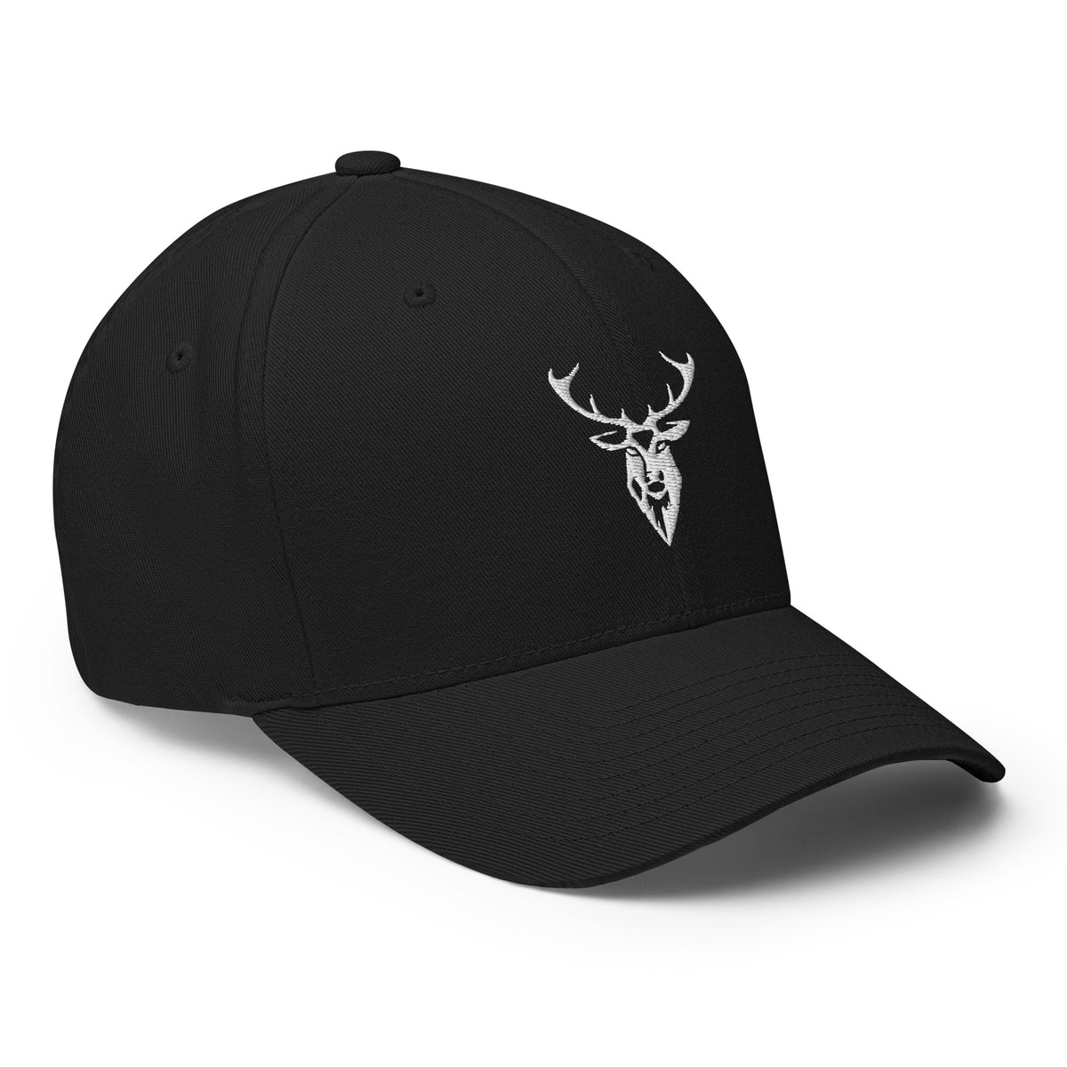 Embroidered Structured Stag Cap