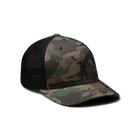 Embroidered Black Stag Camouflage Trucker Hat from 2BTreasured minimalist style