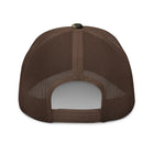 Embroidered Camouflage Trucker Hat view of back mesh