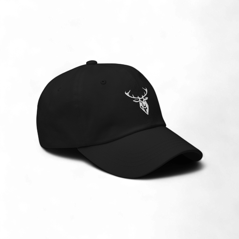 Embroidered Classic Hat in black