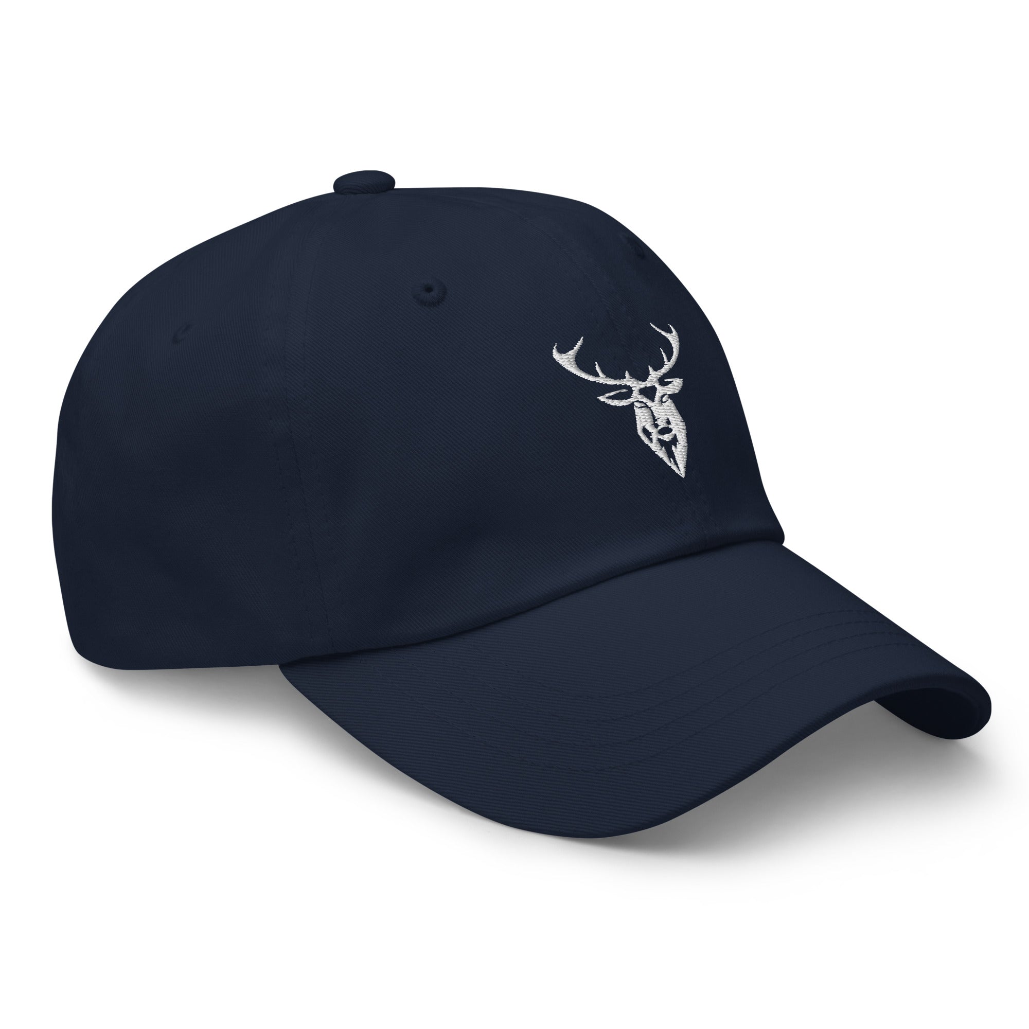 Embroidered Classic Hat in navy front side view