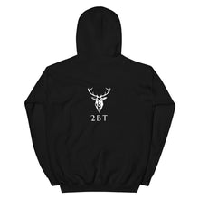 Black Embroidered Glen Etive Hoodie view of back
