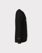 Embroidered Langdale Sweatshirt side view black