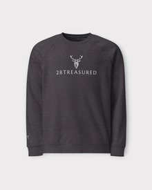 Grey Embroidered Langdale Sweatshirt view of the front