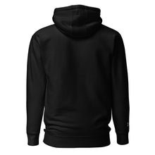 Embroidered Lomond Hoodie in Black back view