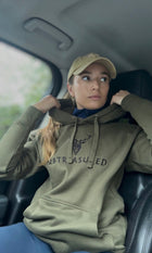 Embroidered Lomond Hoodie w British Flag