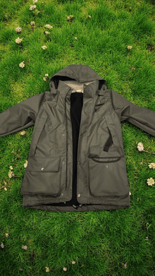 Embroidered Moorland Jacket - Khaki Green