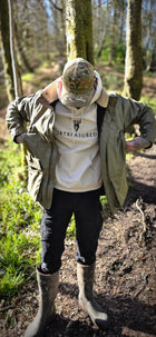 Embroidered Moorland Jacket - Khaki Green