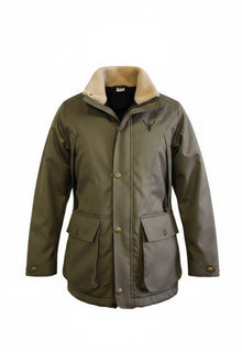 Embroidered Moorland Jacket - Khaki Green