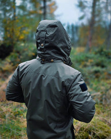 Embroidered Moorland Jacket - Khaki Green
