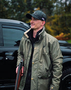 Embroidered Moorland Jacket - Khaki Green