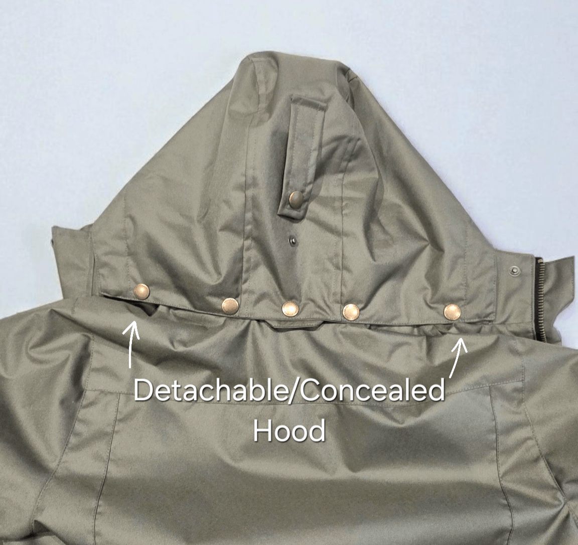 Embroidered Moorland Jacket - Khaki Green