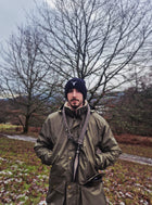 Embroidered Moorland Jacket - Khaki Green