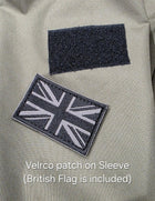 Embroidered Moorland Jacket - Khaki Green