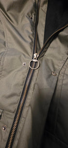 Embroidered Moorland Jacket - Khaki Green