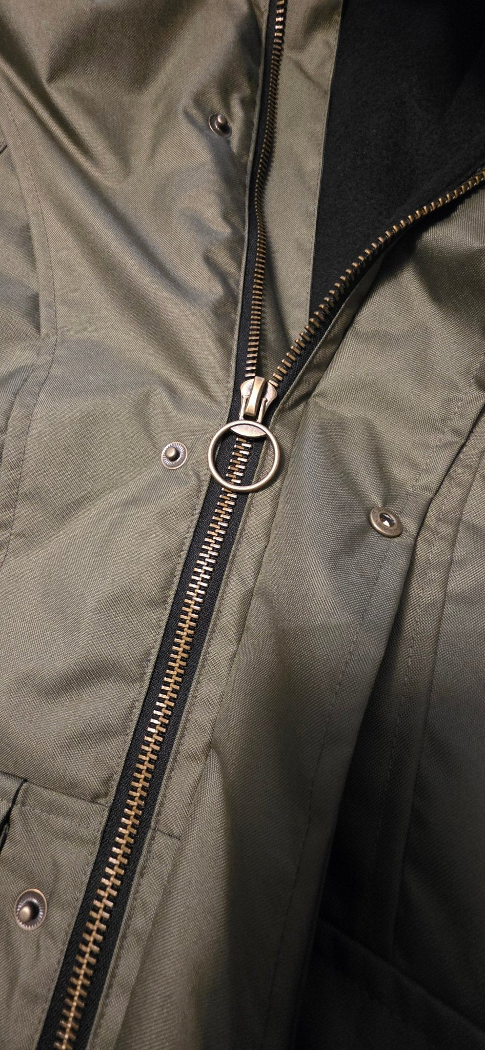 Embroidered Moorland Jacket - Khaki Green