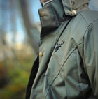 Embroidered Moorland Jacket - Khaki Green