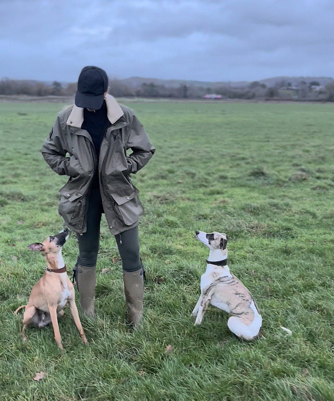 Embroidered Moorland Jacket - Khaki Green
