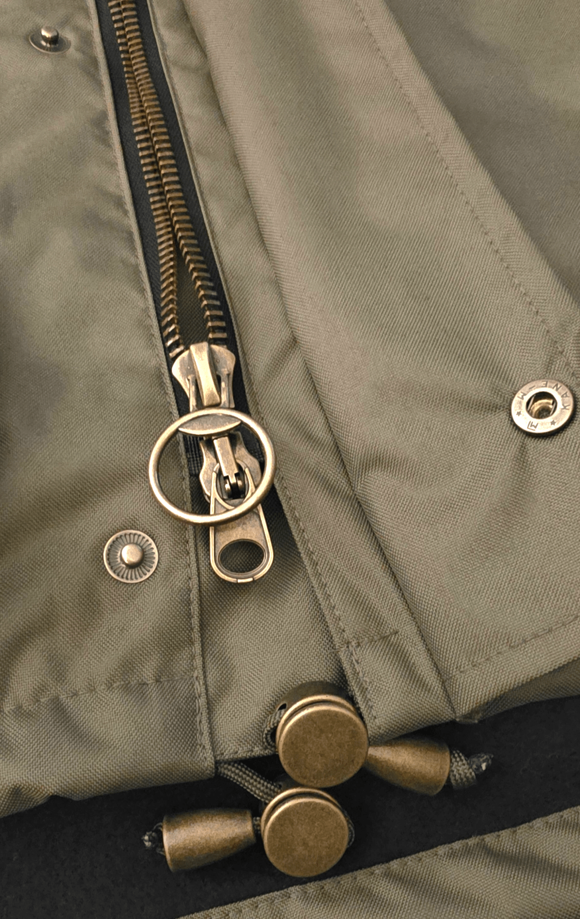 Embroidered Moorland Jacket - Khaki Green