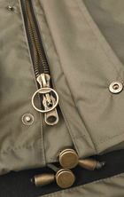 Embroidered Moorland Jacket - Khaki Green