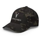 Embroidered MultiCam Structured Cap front left side view