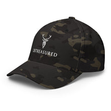 Embroidered MultiCam Structured Cap front left side view