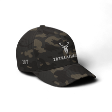 Embroidered MultiCam Structured Cap front view