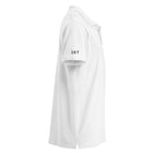 Embroidered Premium Hillside Polo Shirt in white side view