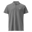 Embroidered Premium Hillside Polo Shirt with small stag logo front view