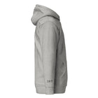 Embroidered Stag Lomond Hoodie view of right sleeve side view