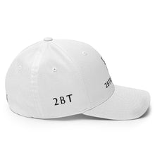Embroidered Structured Cap in white right side view