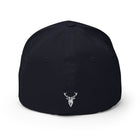 Embroidered Structured Cap navy back view