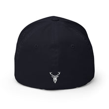 Embroidered Structured Cap navy back view