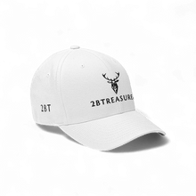 Embroidered Structured Cap white