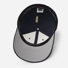 Embroidered Structured Cap black under side view