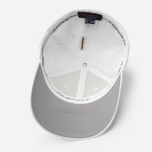 Embroidered Structured Cap inside view of white hat