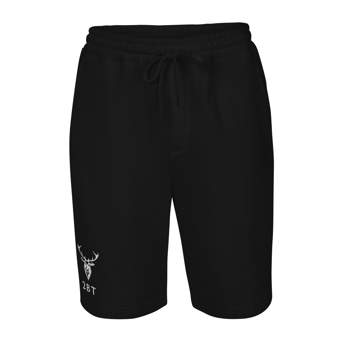 Embroidered Men's Fleece Shorts