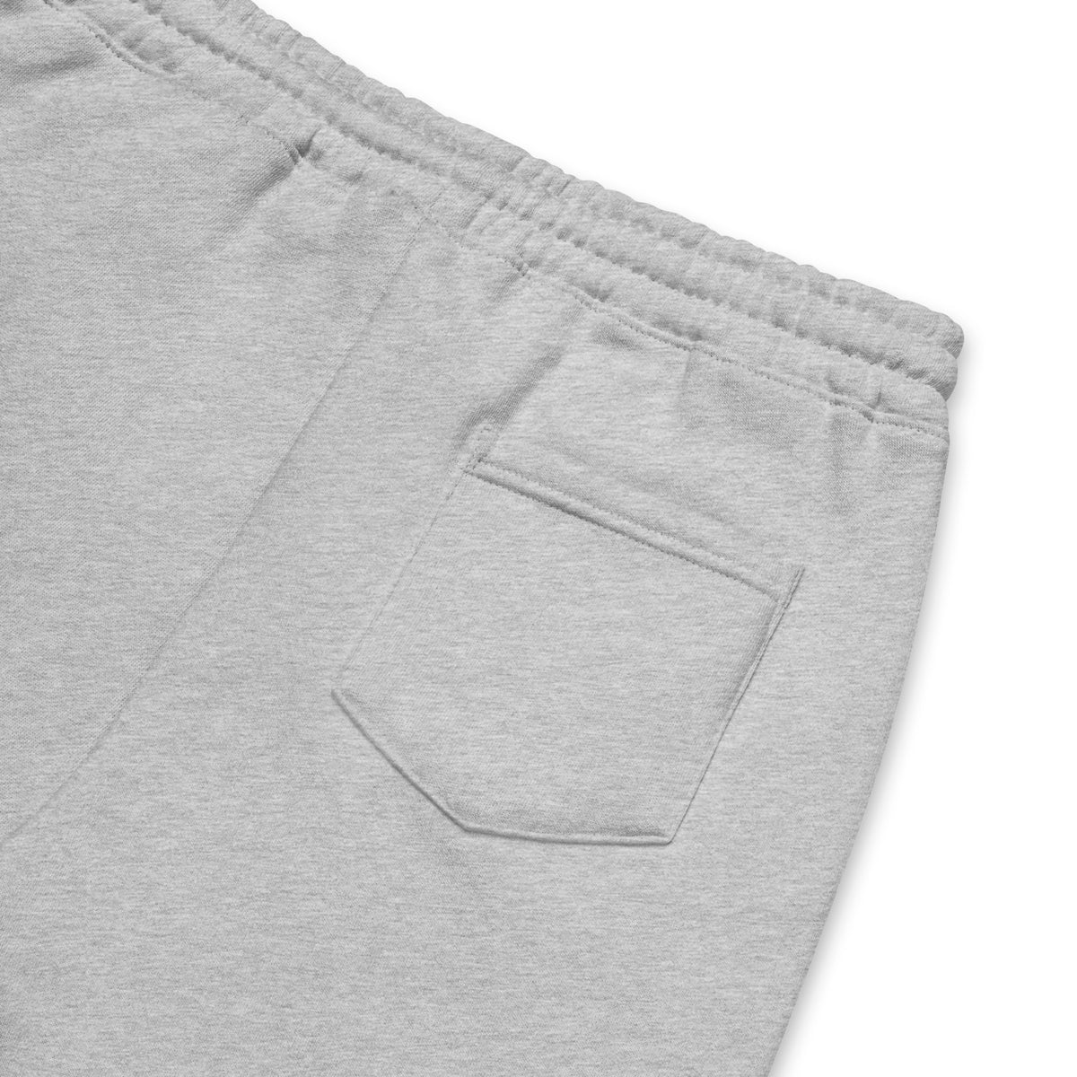 Embroidered Men's Fleece Shorts