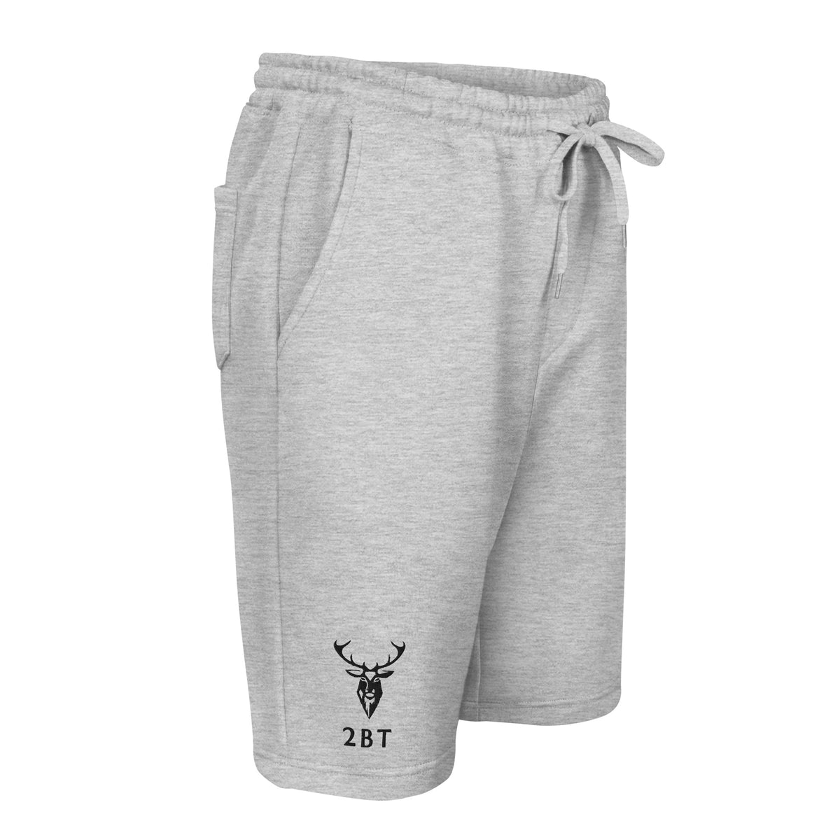 Embroidered Men's Fleece Shorts