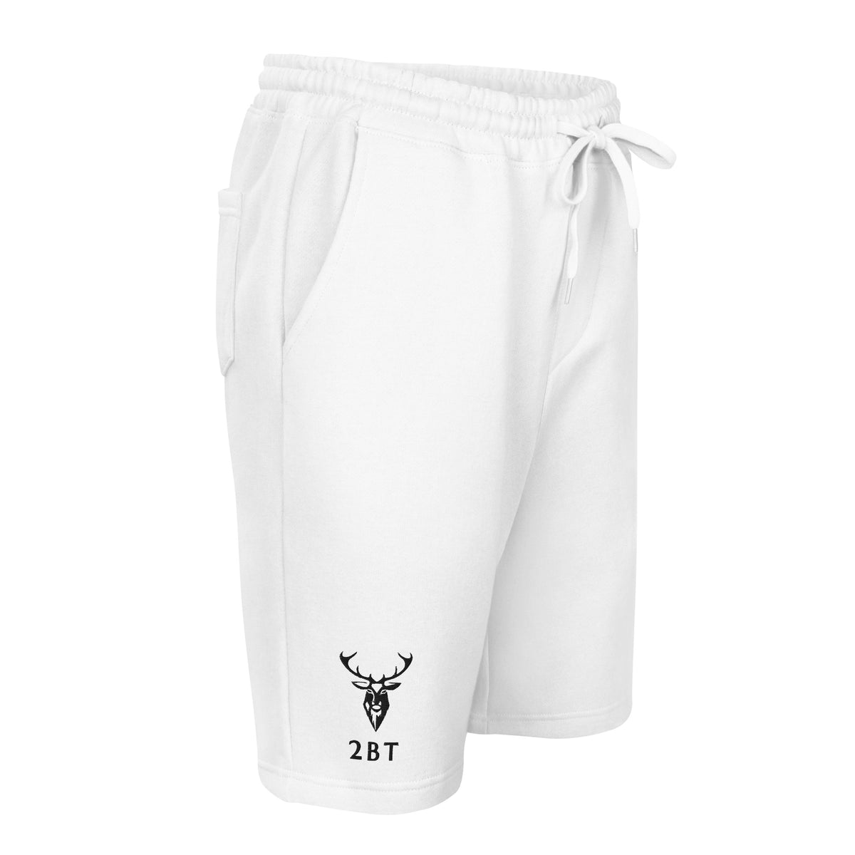 Embroidered Men's Fleece Shorts