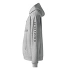 Oversized Cotton Hoodie, Athletic Heather left side view